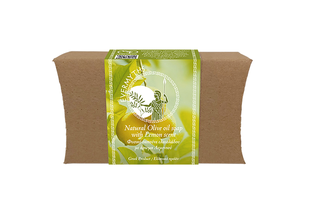 Olive oil soap with lemon scent